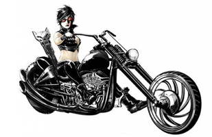 gotham city garage catwoman statue