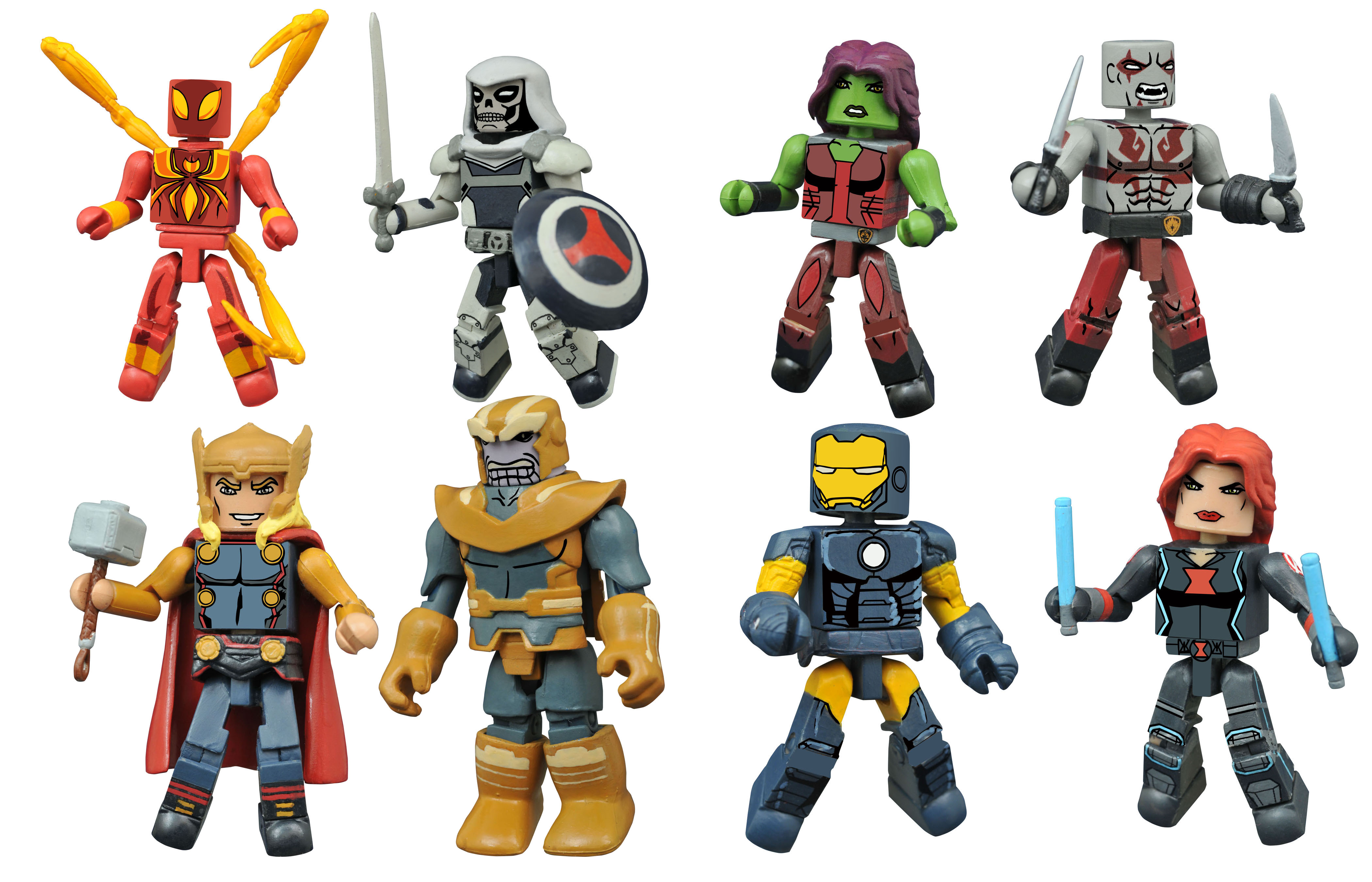 dc mini action figures