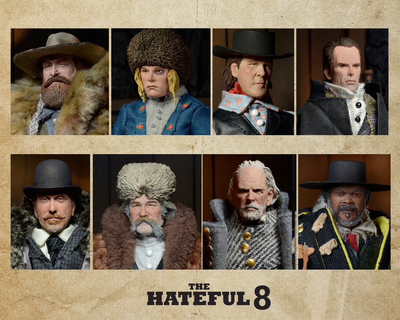 neca hateful eight figures