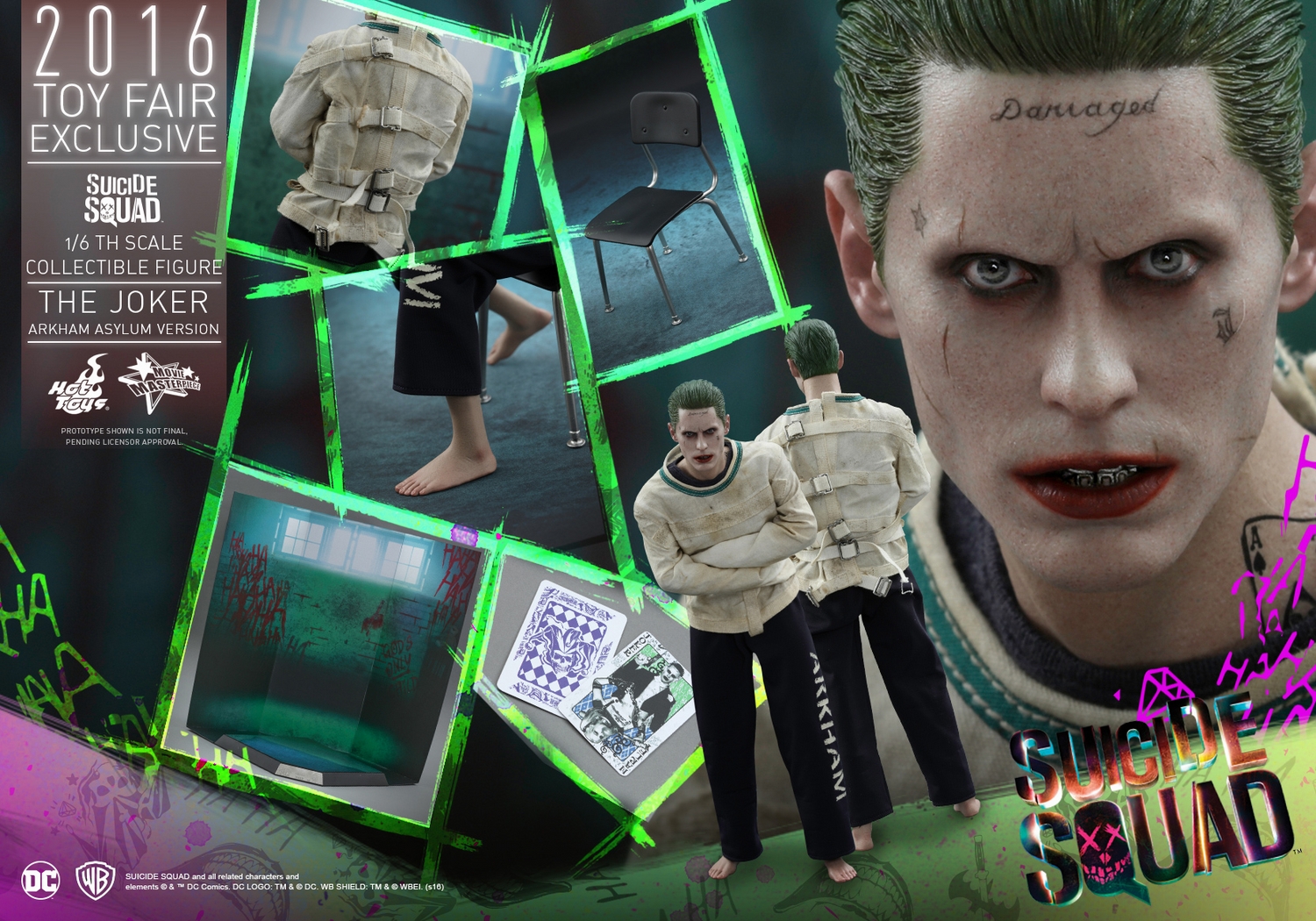 joker hot toys arkham asylum