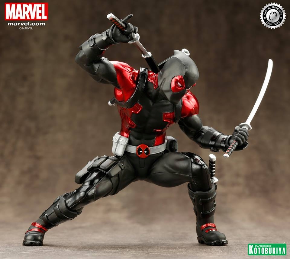 deadpool artfx  statue