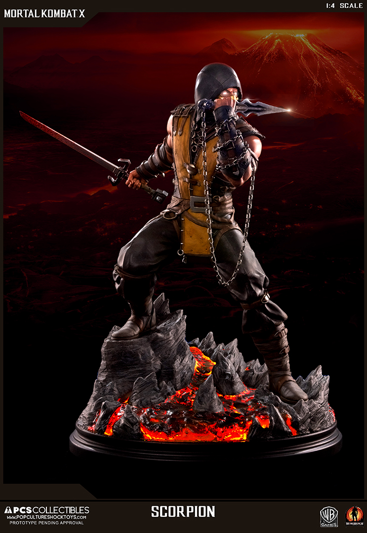 mortal kombat scorpion pop