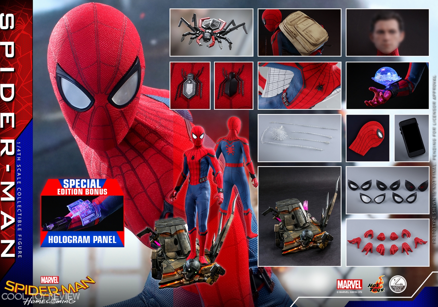 Hot Toys - SMHC - 1-4 Spider-Man collectible figure_PR17 (Special).jpg