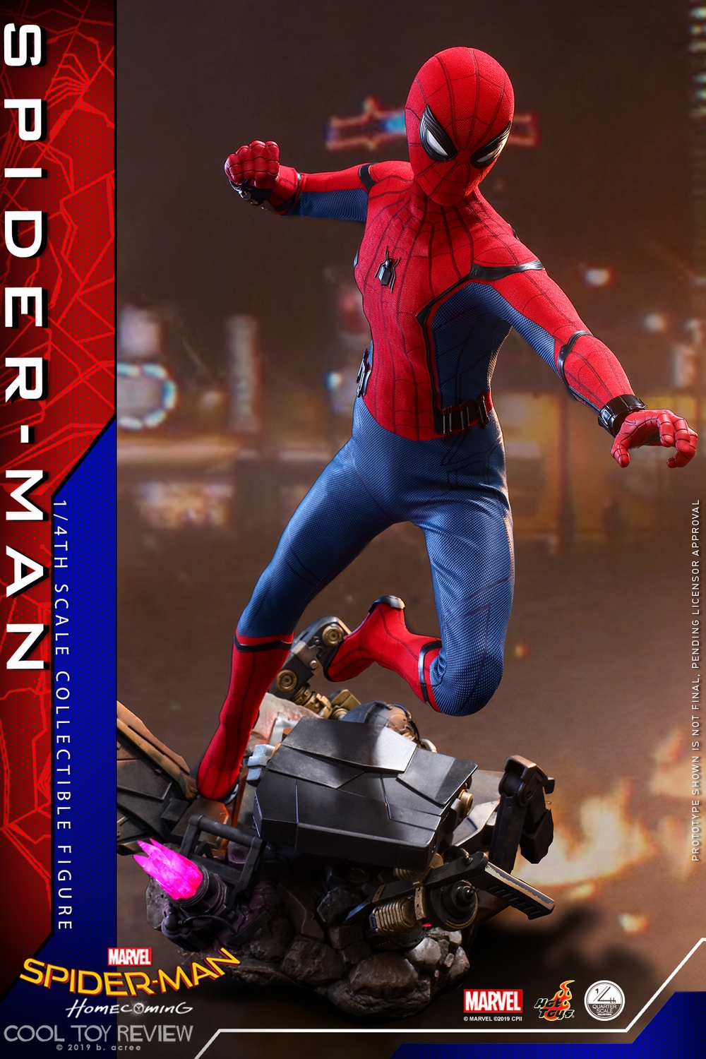 Hot Toys - SMHC - 1-4 Spider-Man collectible figure_PR3.jpg