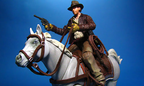 Indiana Jones with Horse