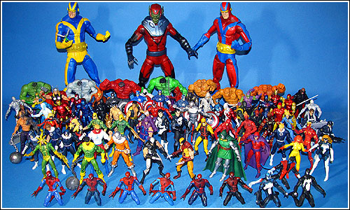 marvel universe toyline