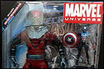Hasbro's MARVEL UNIVERSE Gigantic Battles Captain America Vs. Skrull Giant Man (Wal-Mart Exclusive)