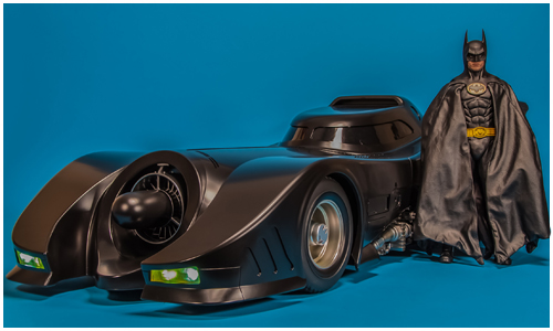 The 1/6 scale 1989 Burton Batmobile from Hot Toys