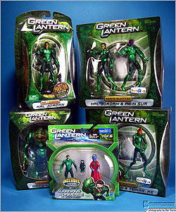 Green lantern movie toys!