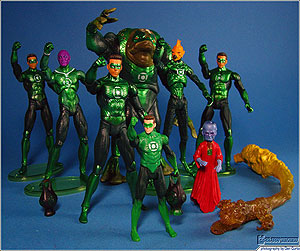 Green lantern movie toys!