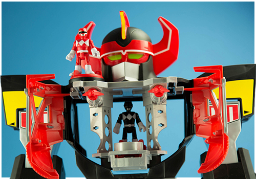 imaginext power rangers mighty morphin megazord