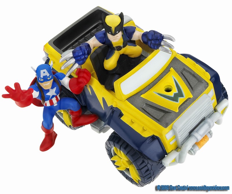 Mini Vehicles Truck with Captain America & Wolverine.jpg