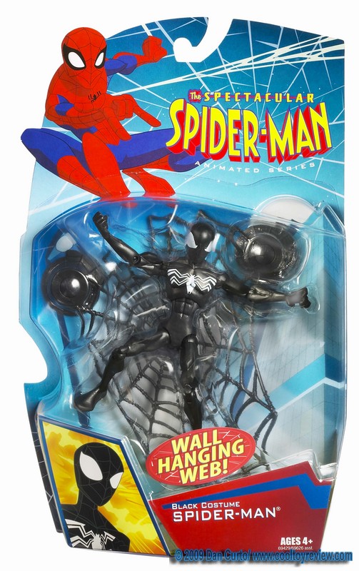 Spectacular Spider-Man Black Suited Action Figure pkg.jpg