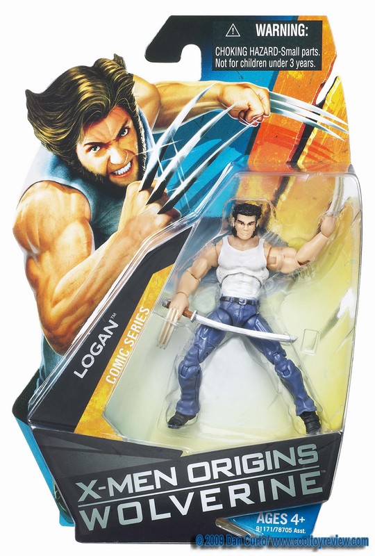 Wolverine Classic Action Figure - Logan pkg.jpg
