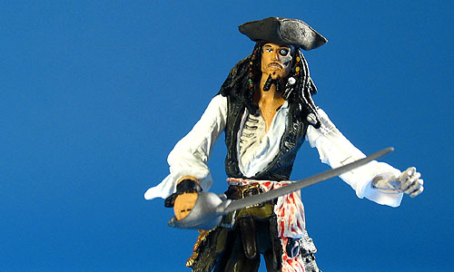 Half Skeleton Jack Sparrow