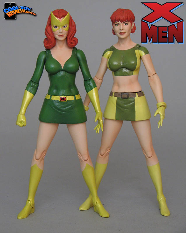 Marvel Select Marvel Girl Jean Grey and Rachel Grey figures by Diamond Select Toys