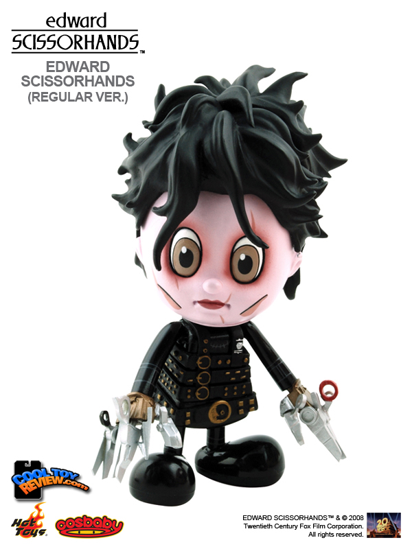 Edward Scissorhands Cosbaby figure collectible by Hot Toys