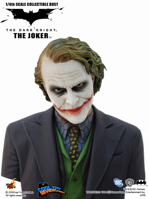 Hot Toys Collectible Bust Series - HTB04 The Dark Knight - 1/4 scale Joker bust