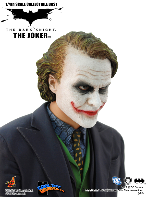 Hot Toys Collectible Bust Series - HTB04 The Dark Knight - 1/4 scale Joker bust