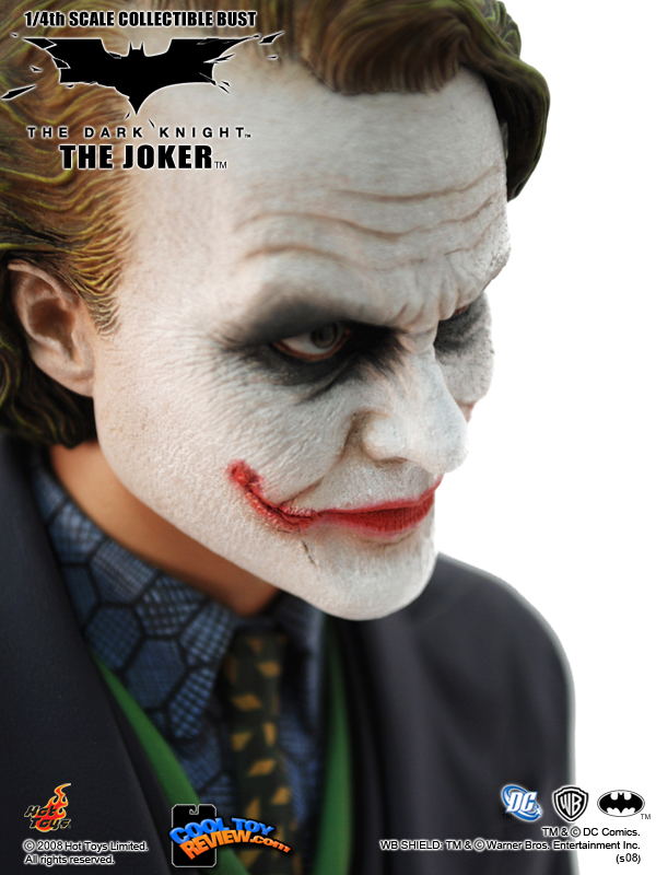 Hot Toys Collectible Bust Series - HTB04 The Dark Knight - 1/4 scale Joker bust
