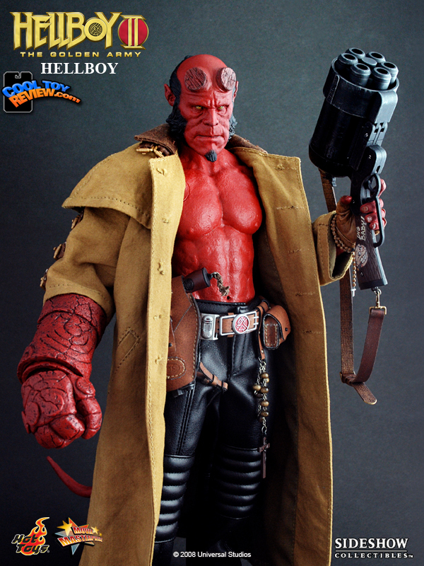 ellboy II: The Golden Army 1/6 scale Movie Masterpiece Hellboy figure by Hot Toys