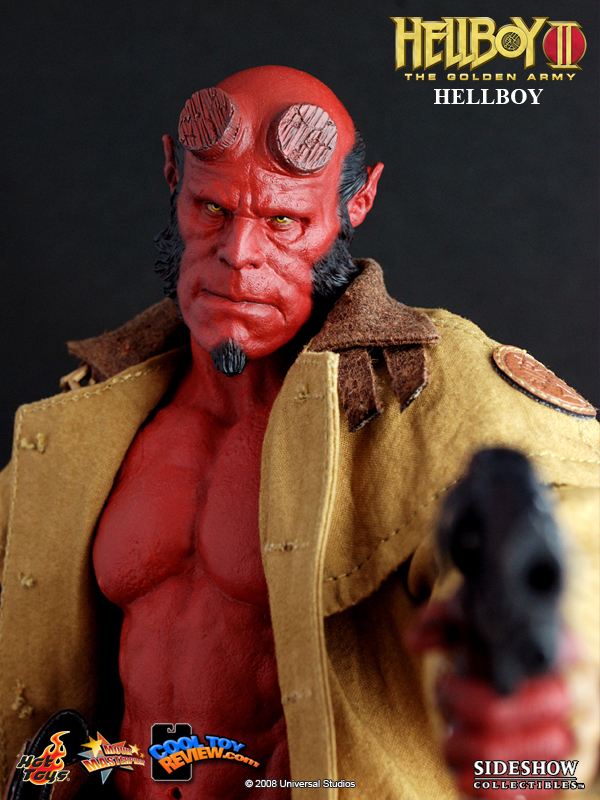 ellboy II: The Golden Army 1/6 scale Movie Masterpiece Hellboy figure by Hot Toys
