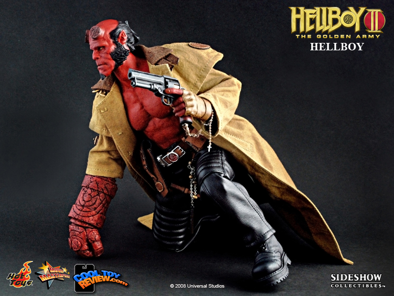 ellboy II: The Golden Army 1/6 scale Movie Masterpiece Hellboy figure by Hot Toys