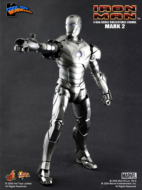 Hot Toys - MMS 78 - IRON MAN - 12 inches MARK II collectible figure