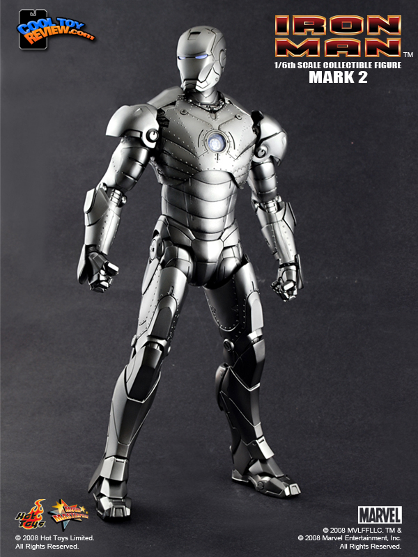 Hot Toys - MMS 78 - IRON MAN - 12 inches MARK II collectible figure