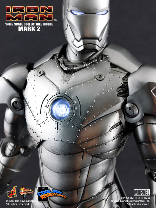 Hot Toys - MMS 78 - IRON MAN - 12 inches MARK II collectible figure