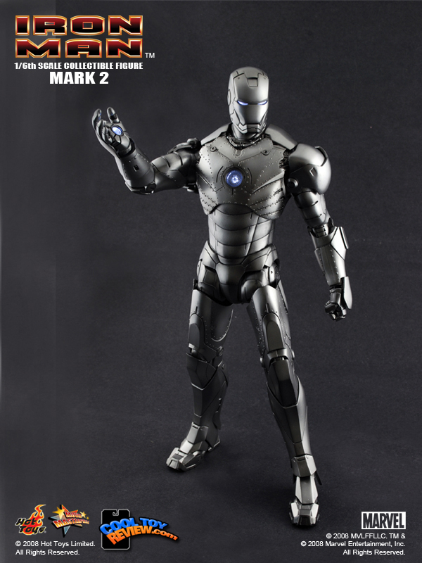 Hot Toys - MMS 78 - IRON MAN - 12 inches MARK II collectible figure
