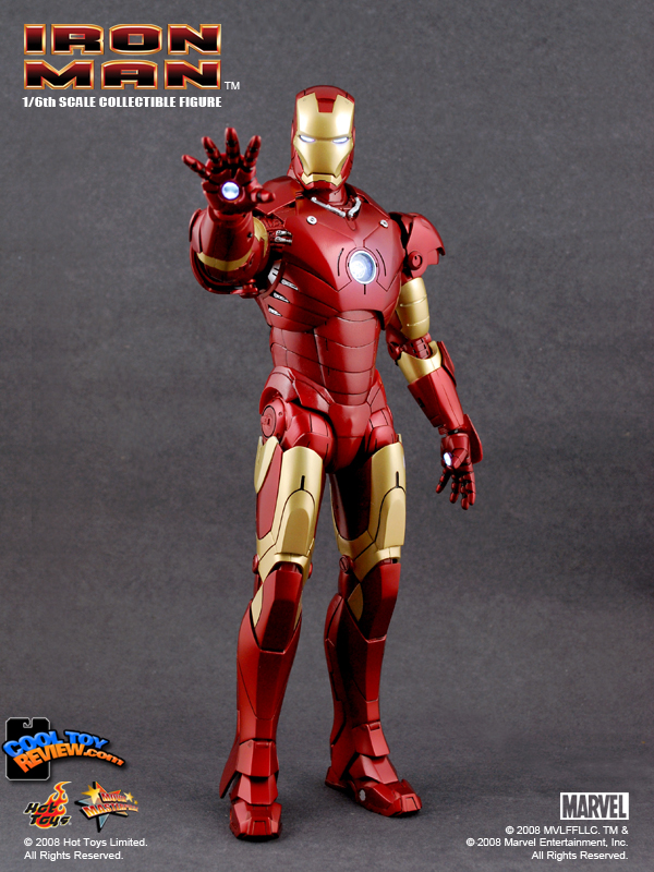 1/6 Scale Iron Man figure by Hot Toys