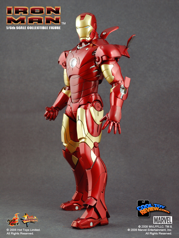 1/6 Scale Iron Man figure by Hot Toys