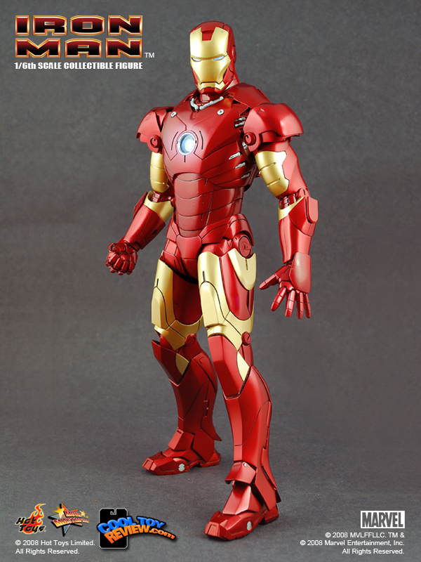 1/6 Scale Iron Man figure by Hot Toys