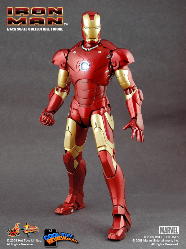 1/6 Scale Iron Man figure by Hot Toys