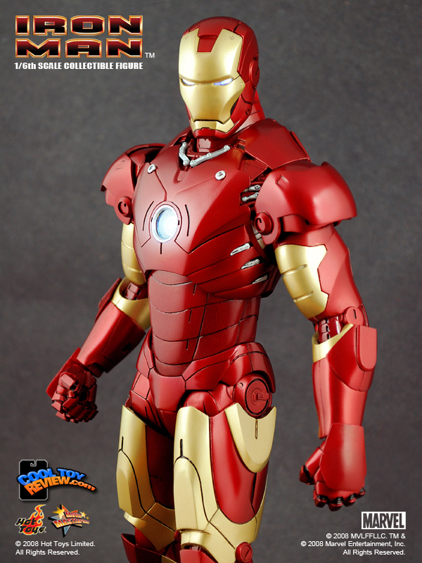 1/6 Scale Iron Man figure by Hot Toys
