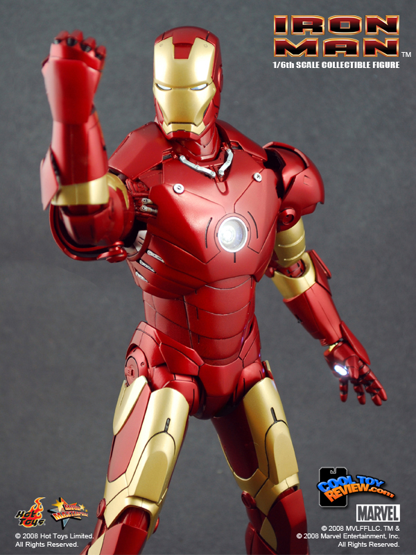 1/6 Scale Iron Man figure by Hot Toys