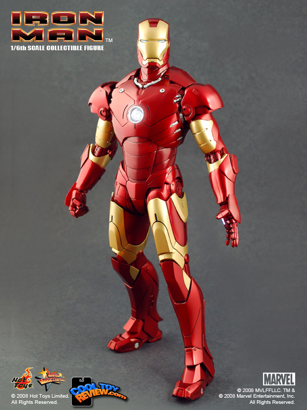 1/6 Scale Iron Man figure by Hot Toys