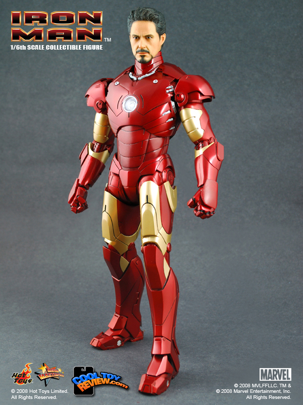 1/6 Scale Iron Man figure by Hot Toys