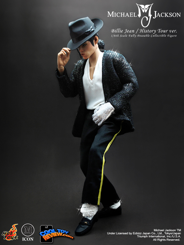 HOT TOYS  M ICON SERIES MIS06 Michael Jackson Billie Jean-History Tour version collectible figure