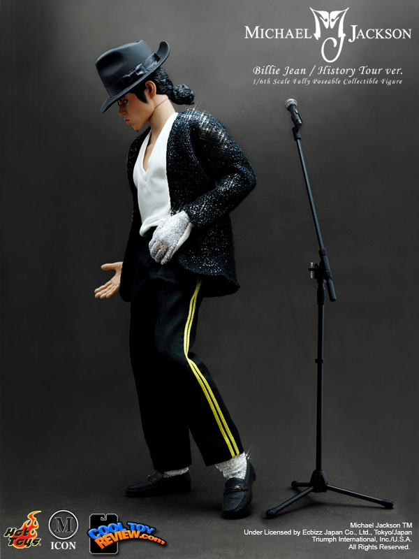 HOT TOYS  M ICON SERIES MIS06 Michael Jackson Billie Jean-History Tour version collectible figure