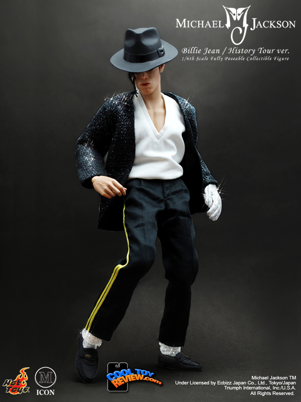 HOT TOYS  M ICON SERIES MIS06 Michael Jackson Billie Jean-History Tour version collectible figure