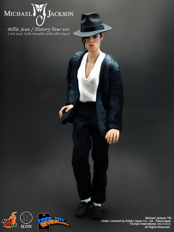 HOT TOYS  M ICON SERIES MIS06 Michael Jackson Billie Jean-History Tour version collectible figure