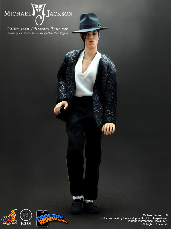 HOT TOYS  M ICON SERIES MIS06 Michael Jackson Billie Jean-History Tour version collectible figure