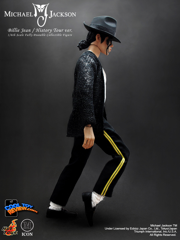 HOT TOYS  M ICON SERIES MIS06 Michael Jackson Billie Jean-History Tour version collectible figure