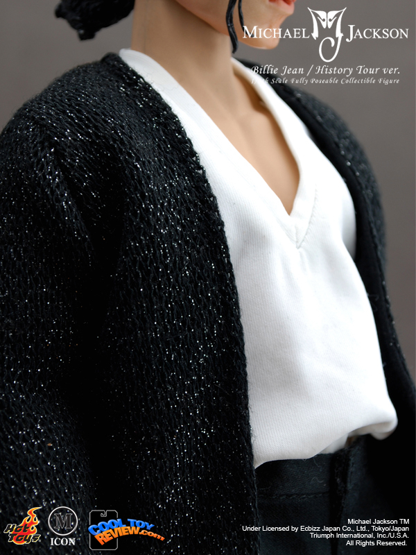 HOT TOYS  M ICON SERIES MIS06 Michael Jackson Billie Jean-History Tour version collectible figure