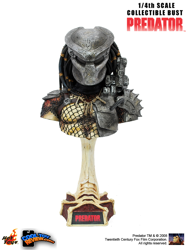 Hot Toys 1/4 scale PREDATOR collectible bust