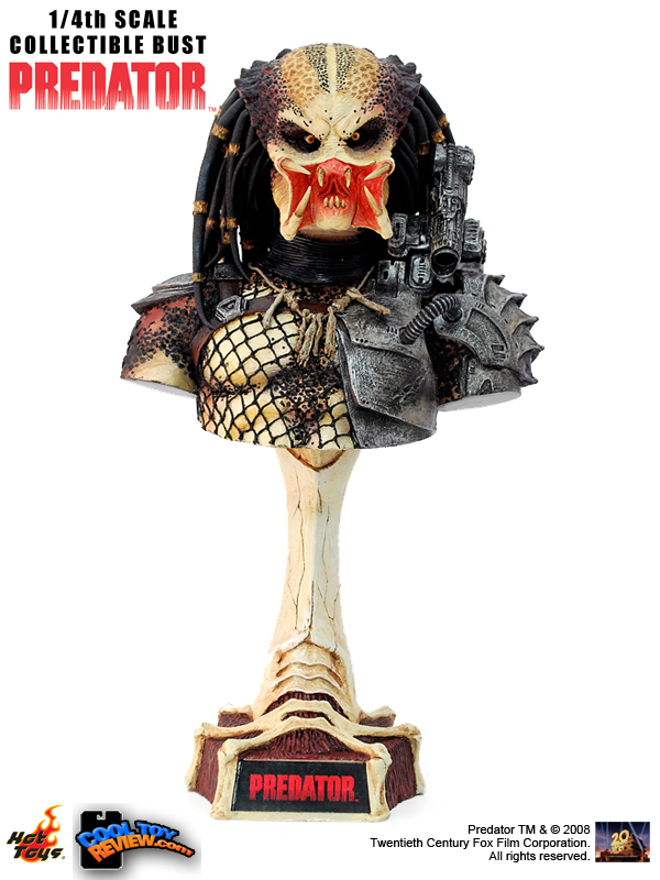 Hot Toys 1/4 scale PREDATOR collectible bust