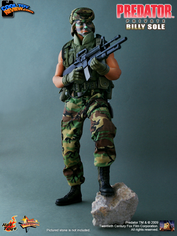 Predator 1/6th scale Private Billy Sole Movie Masterpiece figure by Hot Toys