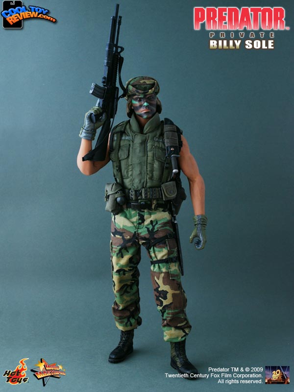 Predator 1/6th scale Private Billy Sole Movie Masterpiece figure by Hot Toys